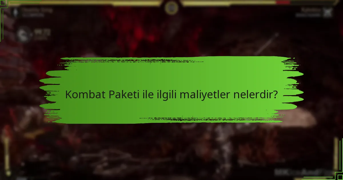 Kombat Paketinde hangi özel içerikler mevcuttur?