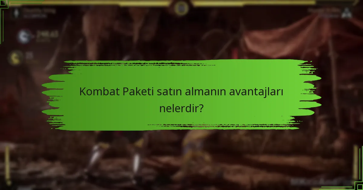 Kombat Paketi’ne nasıl erişim talep edilir?