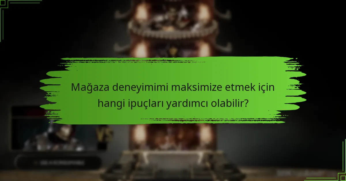 Mortal Kombat 11’de öğeleri nasıl satın alabilirim?