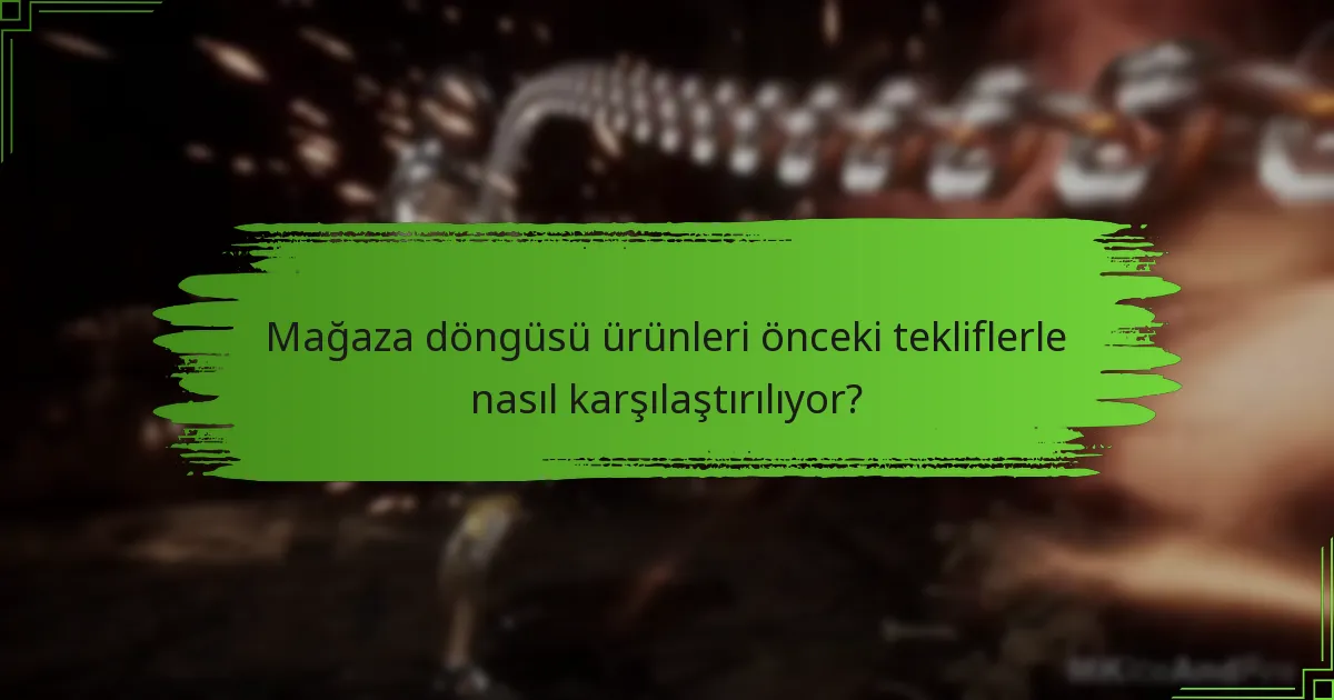 Mevcut döngüde hangi özel kozmetikler bulunmaktadır?