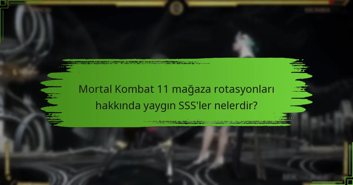 Mortal Kombat 11 mağazasından ürünleri nasıl talep ederim?