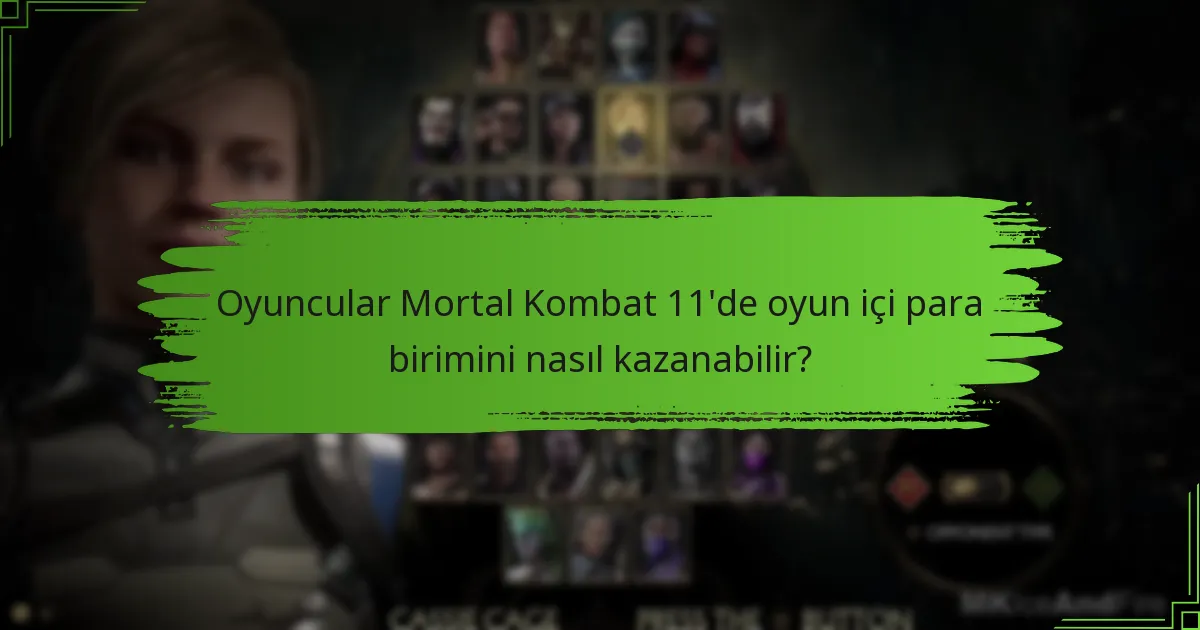 Mortal Kombat 11 mağazasında hangi eşyalar mevcut?